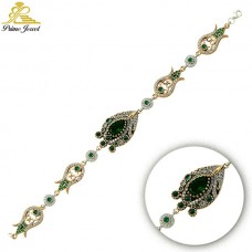 Gümüş Otantik Taşlı Biezik /Bileklik